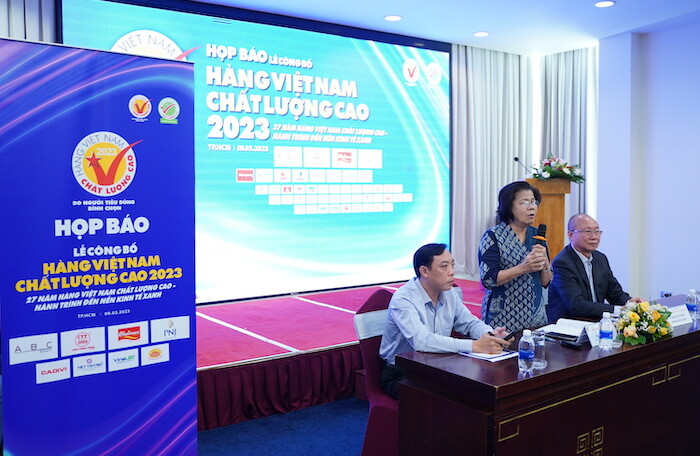 Gần 520 doanh nghiệp đạt chứng nhận hàng Việt Nam chất lượng cao 2023