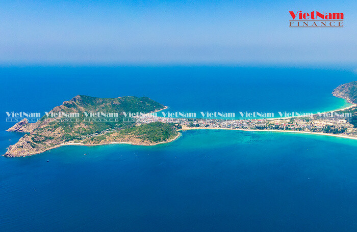 Toàn cảnh khu du lịch 3.900ha ở bãi Từ Nham, vịnh Xuân Đài được Novaland tài trợ quy hoạch