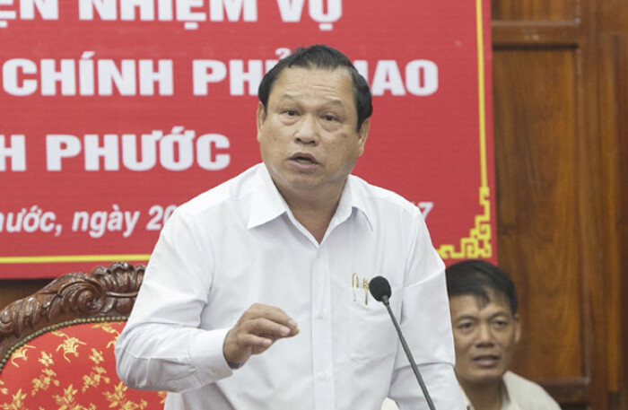 Ông Nguyễn Văn Trăm thôi làm Chủ tịch UBND tỉnh Bình Phước