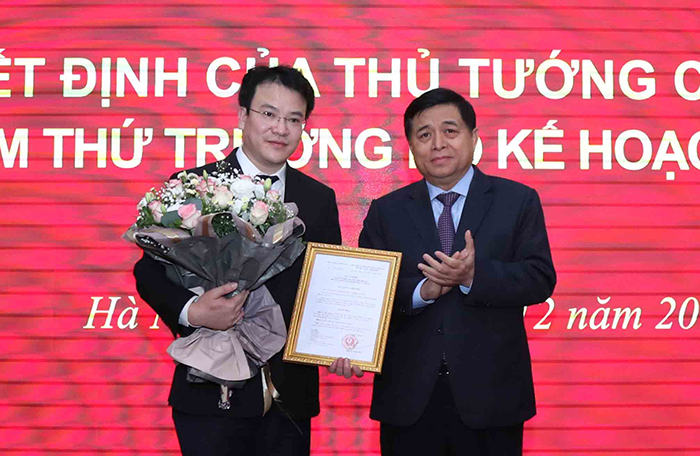 Ông Trần Quốc Phương được bổ nhiệm làm Thứ trưởng Bộ Kế hoạch và Đầu tư