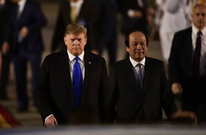 Tổng thống Donald Trump đã đến Hà Nội, sẵn sàng cho Hội nghị thượng đỉnh Mỹ - Triều