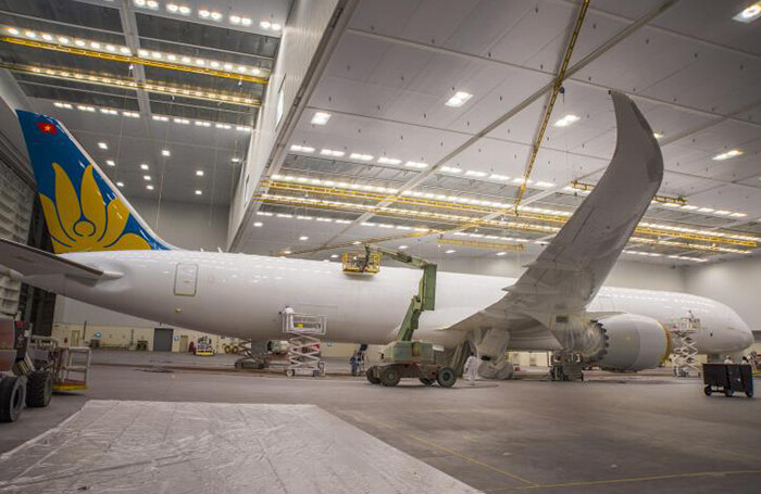 Cận cảnh chiếc Boeing 787-10 sắp về Việt Nam của Vietnam Airlines
