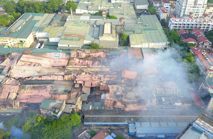 Vụ cháy Rạng Đông: Điểm danh các chung cư trong vùng ảnh hưởng của thủy ngân