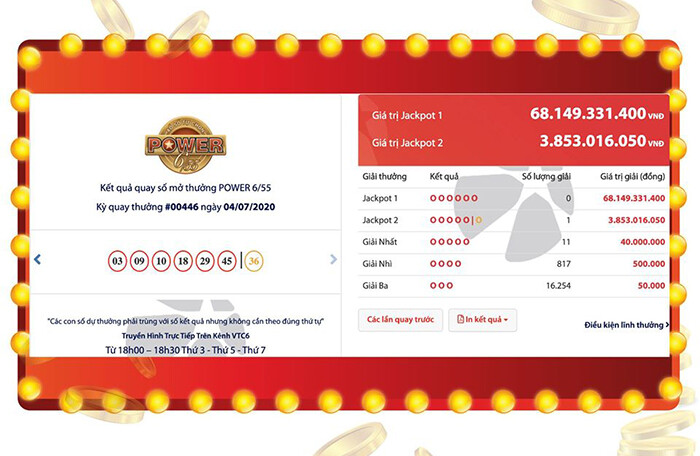 Kết quả Vietlott hôm nay: Một người trúng Jackpot 3,8 tỷ tại Lâm Đồng
