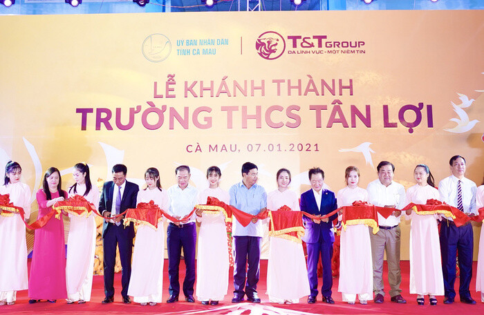 Khánh thành trường THCS Tân Lợi sau gần 1 năm xây dựng