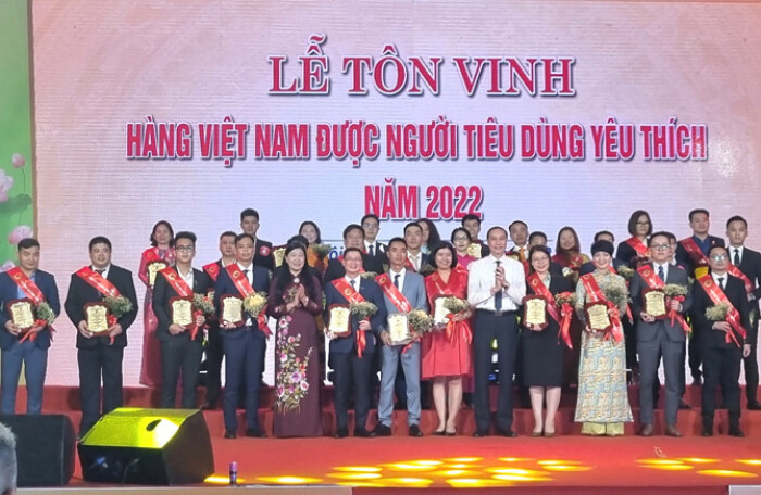 Hà Nội tôn vinh hàng Việt Nam được người tiêu dùng yêu thích năm 2022