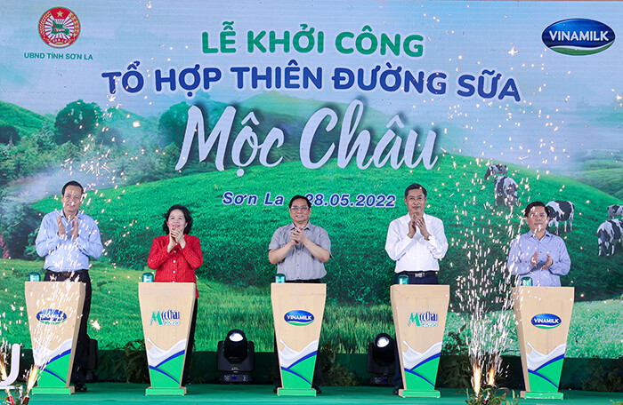 Vinamilk khởi công dự án thiên đường sữa 3.000 tỷ đồng tại Sơn La