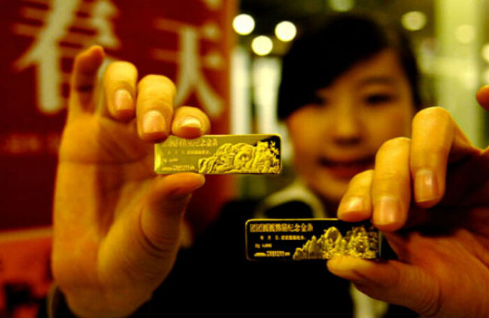 Trung Quốc thiết lập chuẩn giá vàng bằng đồng nhân dân tệ 