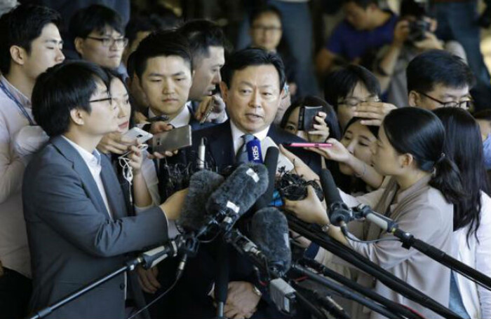 Đề nghị bắt giữ Chủ tịch Tập đoàn Lotte vì nghi án tham nhũng