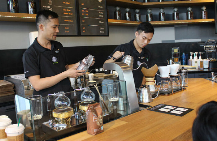 Starbucks mở cửa hàng theo ý tưởng quầy bar đầu tiên tại Việt Nam
