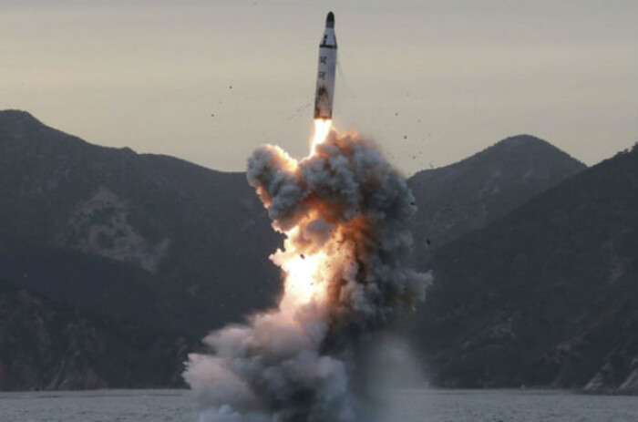 Triều Tiên đã phóng thử tên lửa nhưng bất thành