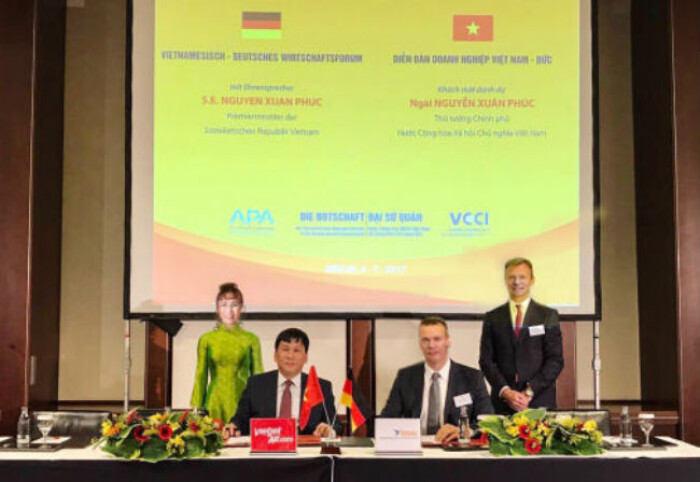 Vietjet ký thỏa thuận 464 triệu USD với tập đoàn Đức tài trợ cho 4 tàu bay mới