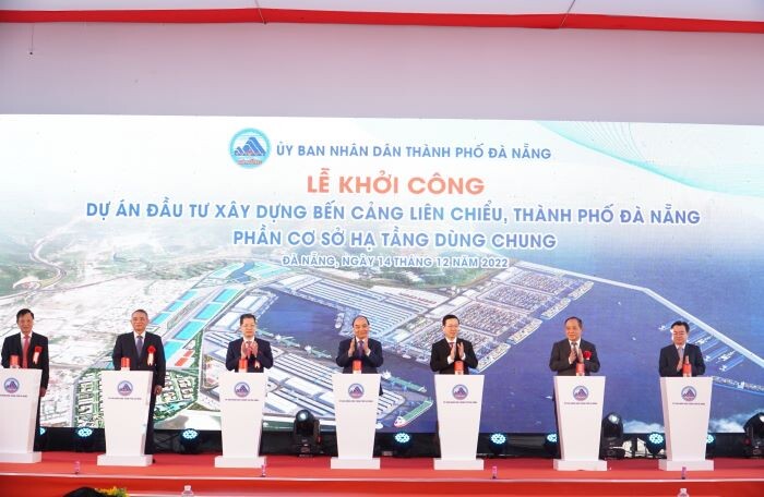 Chủ tịch nước Nguyễn Xuân Phúc: 'Dự án cảng Liên Chiểu phải làm nhanh, làm sớm, làm chất lượng'