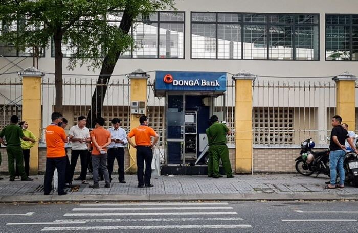 Bắt nghi phạm đập phá cây ATM trộm tiền giữa trung tâm TP. Đà Nẵng