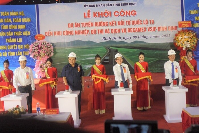 Bình Định mở tuyến đường 1.200 tỷ hút nhân lực về KCN VSIP