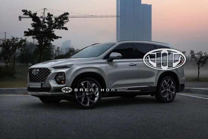 Lộ hình ảnh Hyundai SantaFe 2019 "lai đàn em" Kona sắp ra mắt