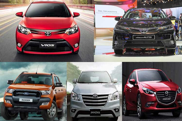 10 ô tô bán chạy nhất Việt Nam đầu 2018: Vios và Mazda 3 chưa có đối thủ