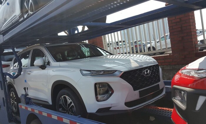 Hyundai SantaFe 2019 'phiên bản' Việt sắp bung hàng