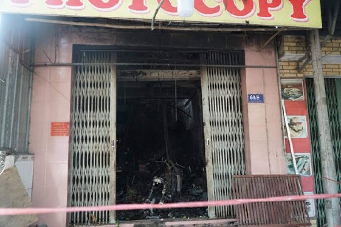 Vụ cháy tiệm photocopy ở TP.HCM: Bé trai 2 tuổi tử vong