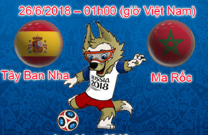 Kết quả World Cup ngày 26/6: Tây Ban Nha hòa hú vía Ma Rốc với tỷ số 2-2
