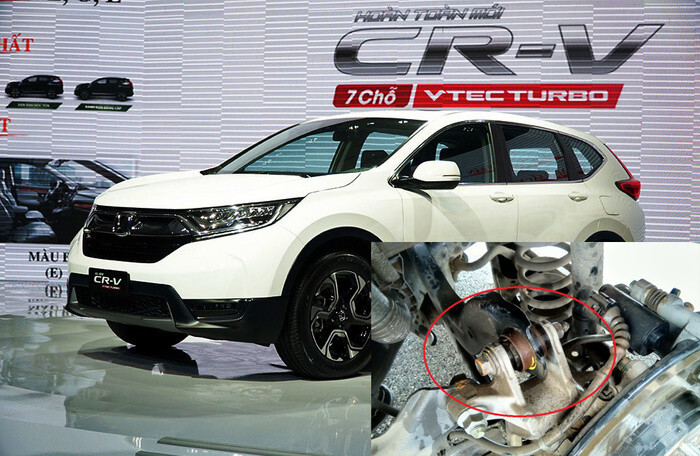 Cục Đăng kiểm Việt Nam: Rỉ sét trên Honda CR-V 'ảnh hưởng về mặt thẩm mỹ’