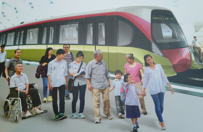 Đoàn tàu tuyến metro số 3 đoạn Nhổn – ga Hà Nội: 80% người dân đánh giá thiết kế 'đẹp, hài hòa'?