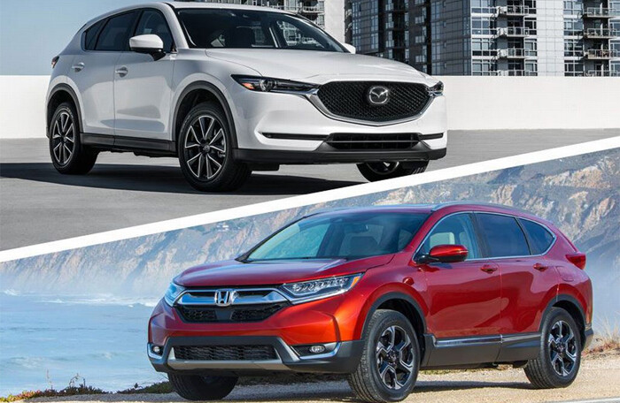 Top 5 mẫu CUV bán chạy nhất tháng 1/2019: Honda CR-V 'vượt' Mazda CX-5