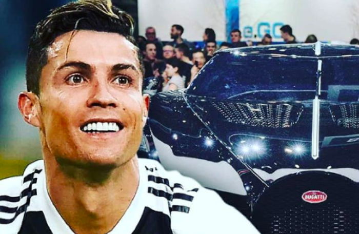 Cristiano Ronaldo phủ nhận tin đồn mua siêu xe đắt nhất thế giới Bugatti La Voatio Noire