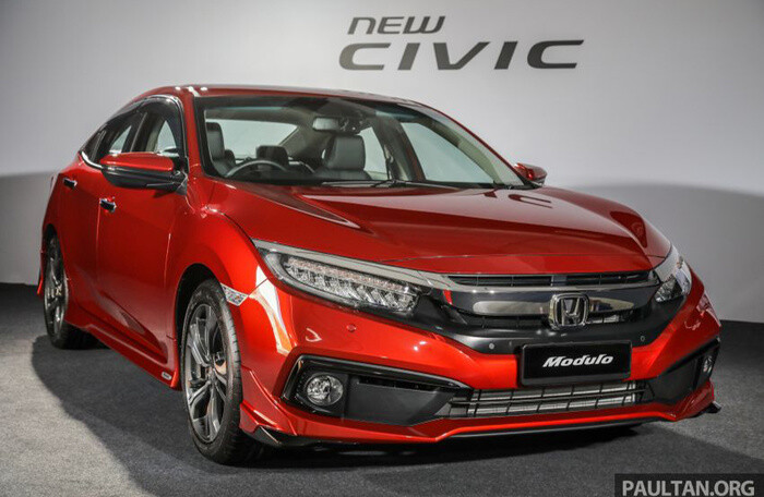 Honda Civic 2020 phiên bản nâng cấp ra mắt Malaysia, giá hơn 620 triệu đồng