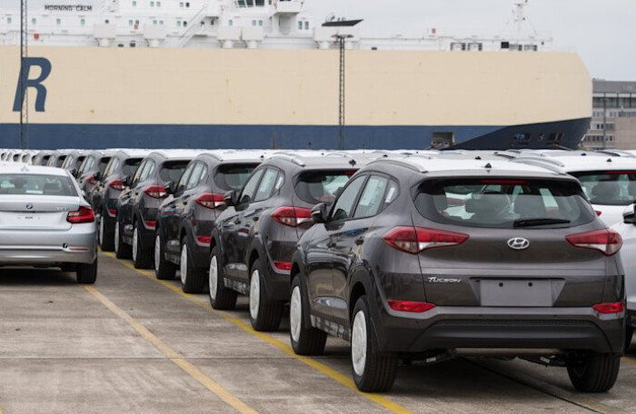 Ô tô Hyundai xuất khẩu sang Mỹ bị 'ùn ứ' tại cảng
