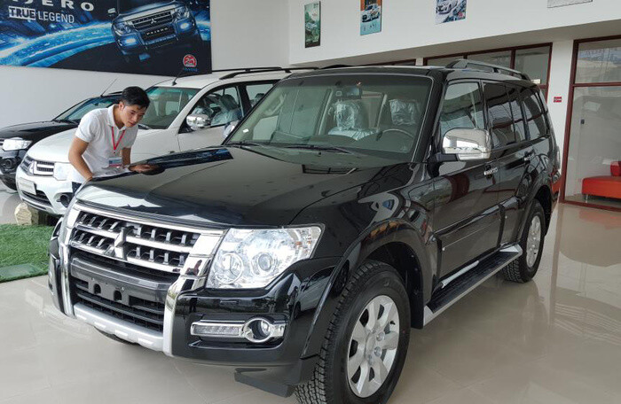 Triệu hồi Mitsubishi Pajero bán tại Việt Nam