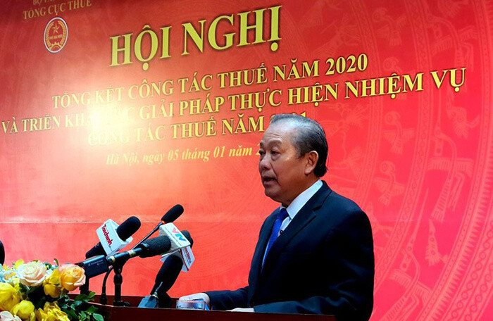 Phó Thủ tướng Trương Hòa Bình: Ngành thuế cần tập trung thanh tra hoạt động chuyển giá, thương mại điện tử