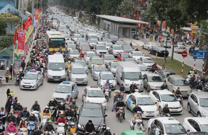 Hà Nội lập phương án thu phí xe vào nội đô