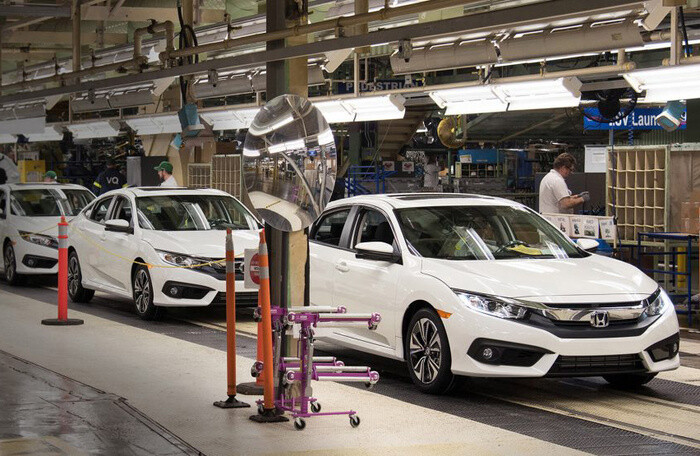 Honda tạm ngừng sản xuất ở Bắc Mỹ