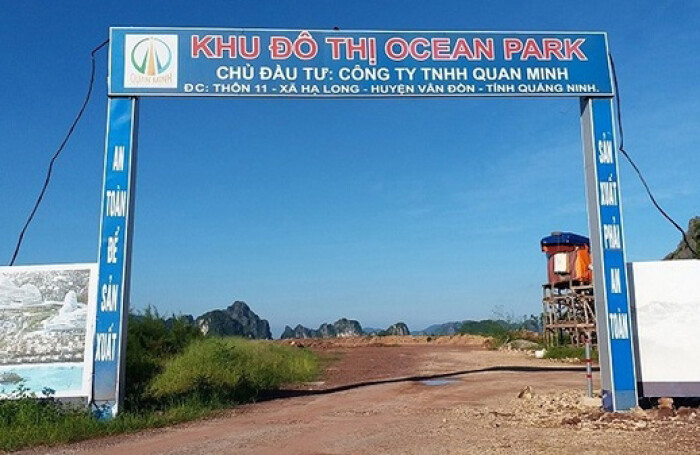 Công ty TNHH Quan Minh, chủ đầu tư khu đô thị Ocean Park nợ tiền thuế gần 148 tỷ đồng