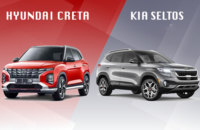 Hyundai Creta và Kia Seltos cạnh tranh sát sao trong phân khúc SUV hạng B
