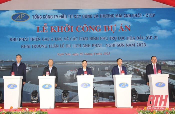 Thanh Hoá: Khởi công Dự án Khu phát triển GAS & LNG gần 4.000 tỷ đồng