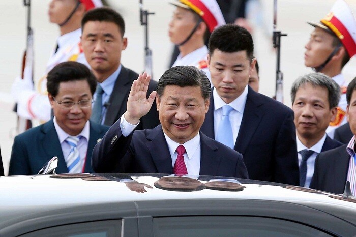Chủ tịch Trung Quốc Tập Cận Bình đã đến Đà Nẵng dự APEC 2017