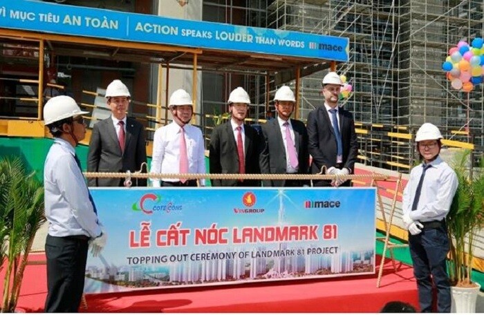 Vingroup cất nóc tòa nhà cao nhất Việt Nam - Landmark 81