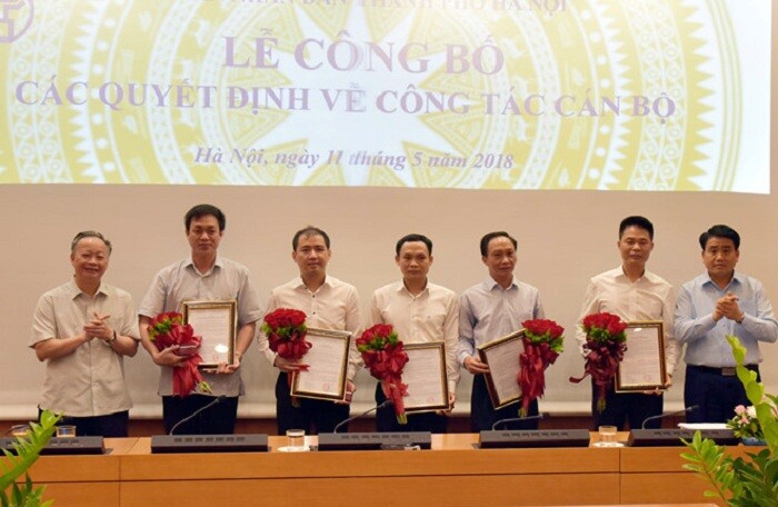 Hà Nội có 5 tân Phó giám đốc Sở, Ban quản lý dự án