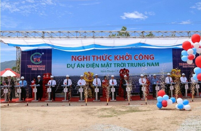Ninh Thuận khởi công nhà máy điện mặt trời gần 5.000 tỷ lớn nhất Việt Nam