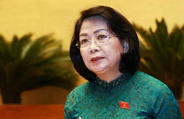 Phó chủ tịch nước thay Chủ tịch nước Nguyễn Phú Trọng trình Quốc hội công ước 98