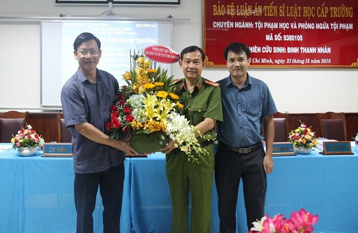 Đại tá Đinh Thanh Nhàn làm Thủ tưởng Cơ quan cảnh sát điều tra Công an TP. HCM