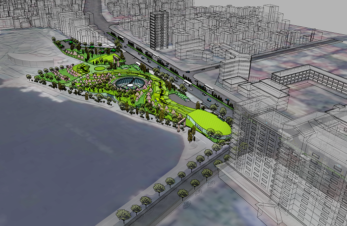 HimLamBC dự chi 1.700 tỷ đồng xây bãi xe ngầm trong công viên Thủ Lệ
