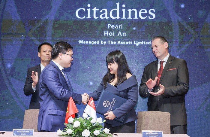 The Ascott Limited sẽ quản lý, vận hành dự án nghỉ dưỡng Citadines Pearl Hoi An