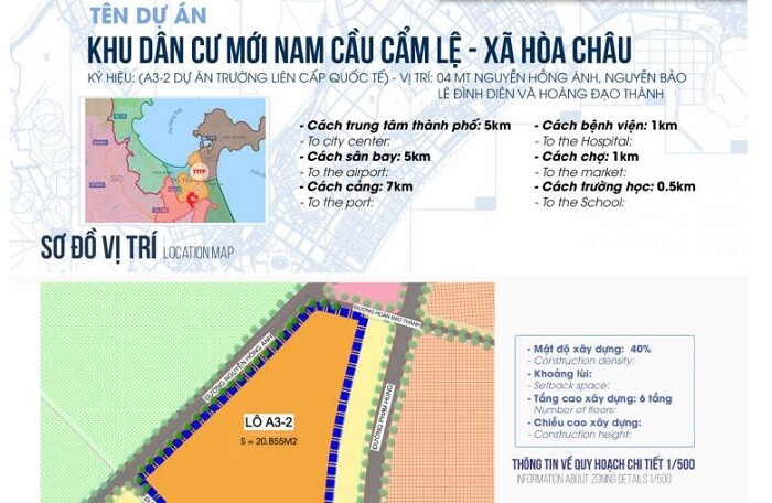 Đà Nẵng công bố 22 khu đất sạch kêu gọi đầu tư