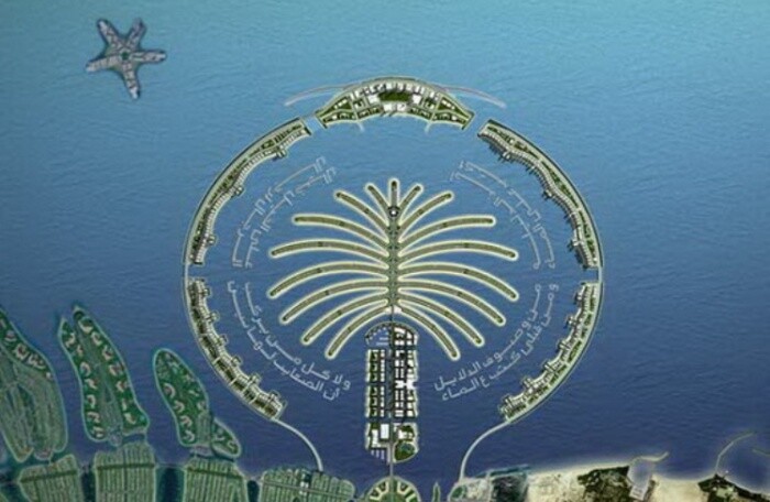 Những vùng đất lấn biển nổi tiếng thế giới: Palm Jumeirah, Marina Bay Sands...