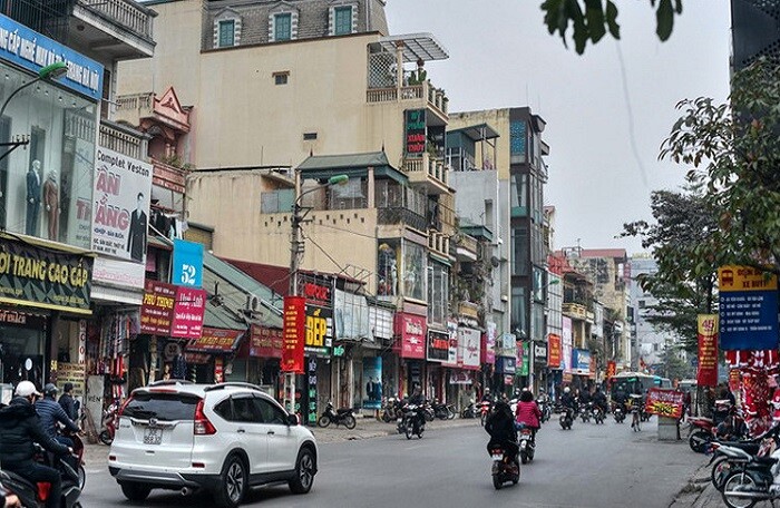 Giá nhà đất phường Khâm Thiên, quận Đống Đa 6 tháng đầu năm: Dập dờn quanh mốc 265 triệu đồng/m2
