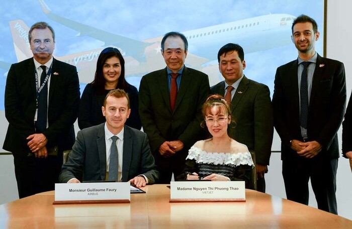Vietjet mua thêm 20 máy bay A321XLR của Airbus, bàn giao từ năm 2023