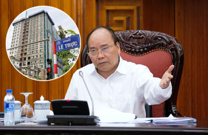 Chậm xử lý sai phạm tại dự án 8B Lê Trực, Thủ tướng ra 'tối hậu thư' cho Hà Nội